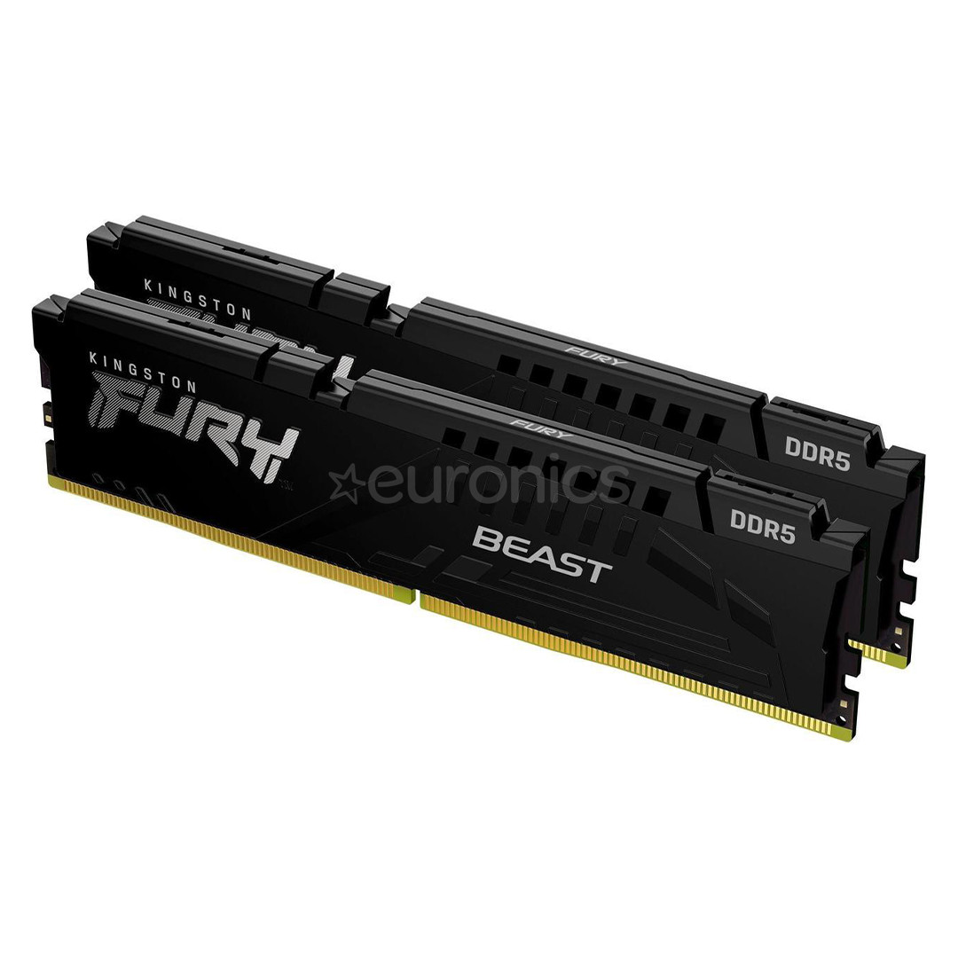 Kingston Fury Beast Kit2, 32 GB, DDR5, must - RAM