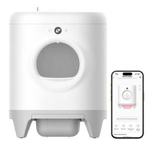 Petkit PURA X, 7 л, белый - Самоочищающийся кошачий туалет