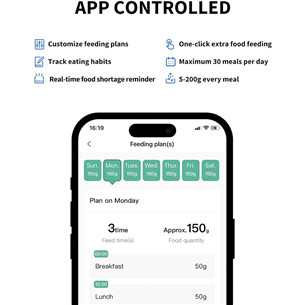 Petkit Fresh Element Infinity 5 L, white - Smart pet feeder
