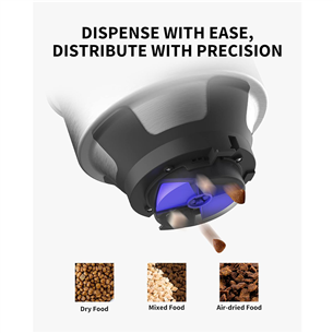 Petkit Fresh Element Infinity 5 L, valge - Nutikas lemmikloomasöötja