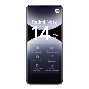 Xiaomi Redmi Note 14 Pro+ 5G, черный - Смартфон