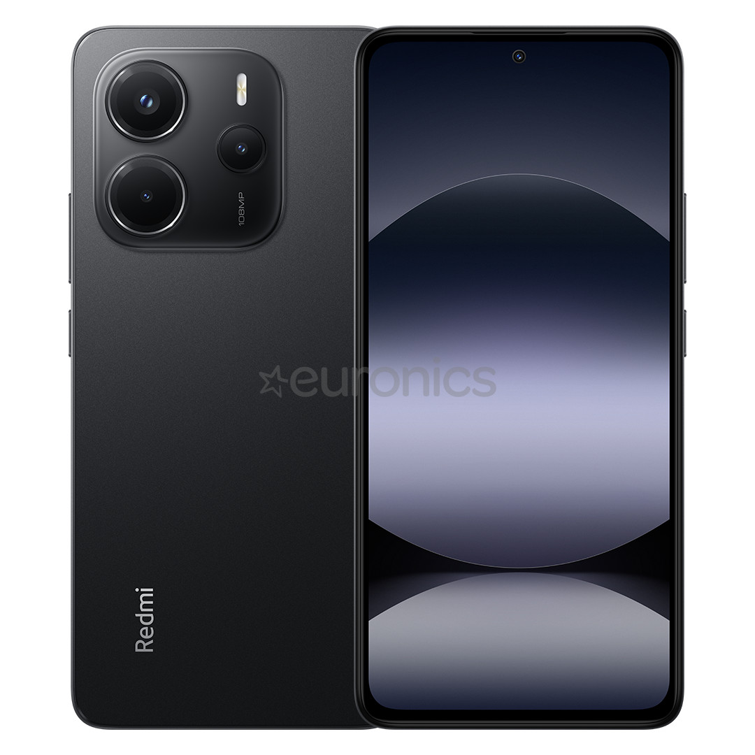 Xiaomi Redmi Note 14, 8 GB, 256 GB, must - Nutitelefon