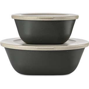 Koziol Connect Box Kopenhagen Organic Nature, dark grey, 2 pcs - Containers PR000126808