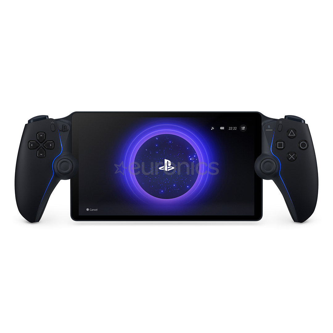 Sony PlayStation Portal, must - Konsooli voogedastusseade