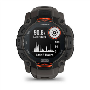 Garmin Instinct 3 Solar, 50 mm, must - Spordikell