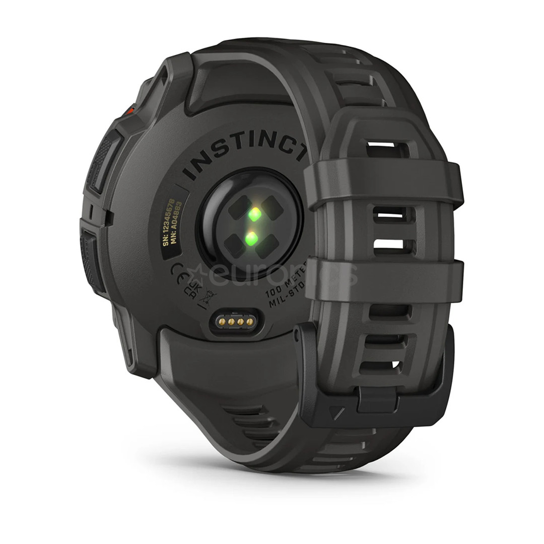 Garmin Instinct 3 Solar, 50 mm, must - Spordikell