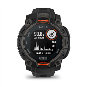 Garmin Instinct 3 Solar, 45 mm, must - Spordikell