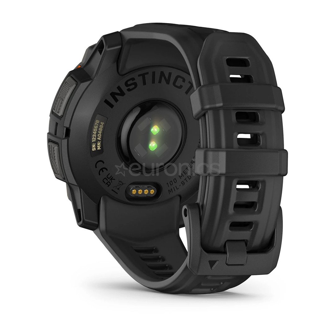 Garmin Instinct 3 Solar, 45 mm, must - Spordikell