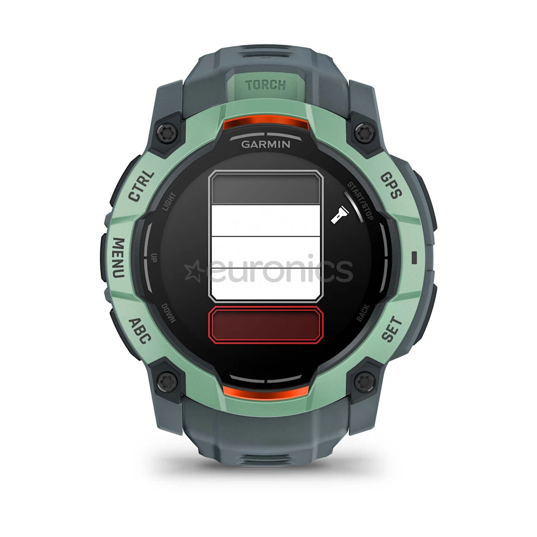 Garmin Instinct 3 AMOLED, 50 mm, roheline - Spordikell