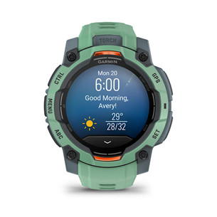 Garmin Instinct 3 AMOLED, 45 mm, roheline - Spordikell