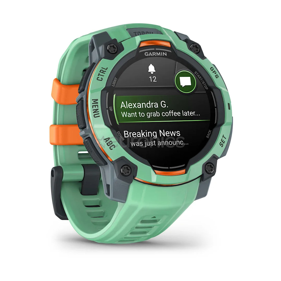 Garmin Instinct 3 AMOLED, 45 mm, roheline - Spordikell