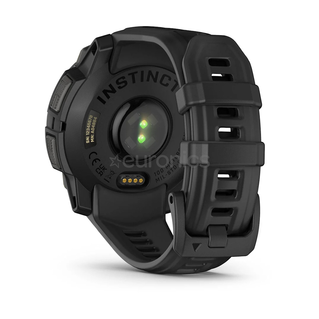 Garmin Instinct 3 AMOLED, 45 mm, must - Spordikell