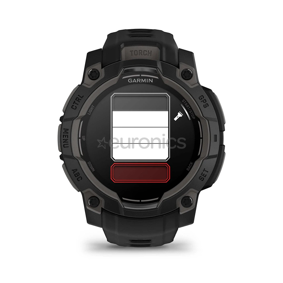 Garmin Instinct 3 AMOLED, 45 mm, must - Spordikell