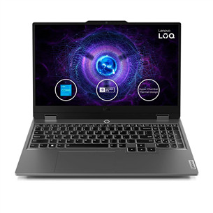 Lenovo LOQ 15IAX9, 15,6'', 144 Hz, i5, 24 GB, 512 GB, RTX 4060, luna grey - Notebook