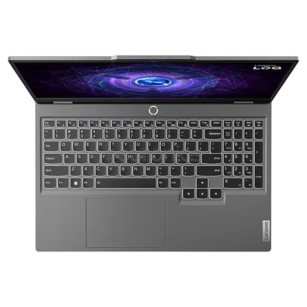 Lenovo LOQ 15IAX9, 15,6'', 144 Hz, i5, 24 GB, 512 GB, RTX 4060, luna grey - Notebook