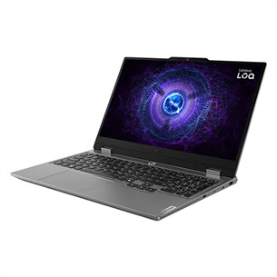 Lenovo LOQ 15IAX9, 15,6'', 144 Hz, i5, 24 GB, 512 GB, RTX 4060, luna grey - Notebook