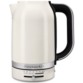 KitchenAid, 2400 W, 1,7 L, Porcelain, white - Kettle