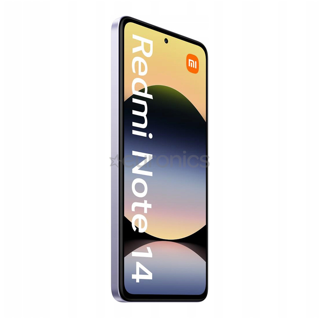 Xiaomi Redmi Note 14, 6 ГБ, 128 ГБ, сиреневый - Смартфон
