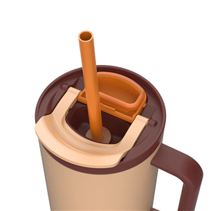 Kambukka Rio Tumbler, 950 ml, Almond Dream, pruun - Termokruus