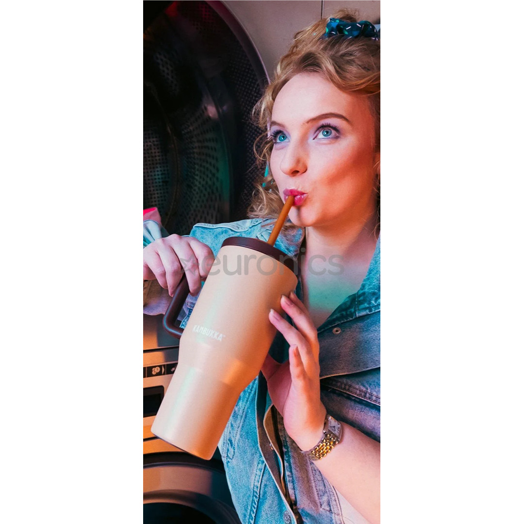 Kambukka Rio Tumbler, 950 ml, Almond Dream, pruun - Termokruus