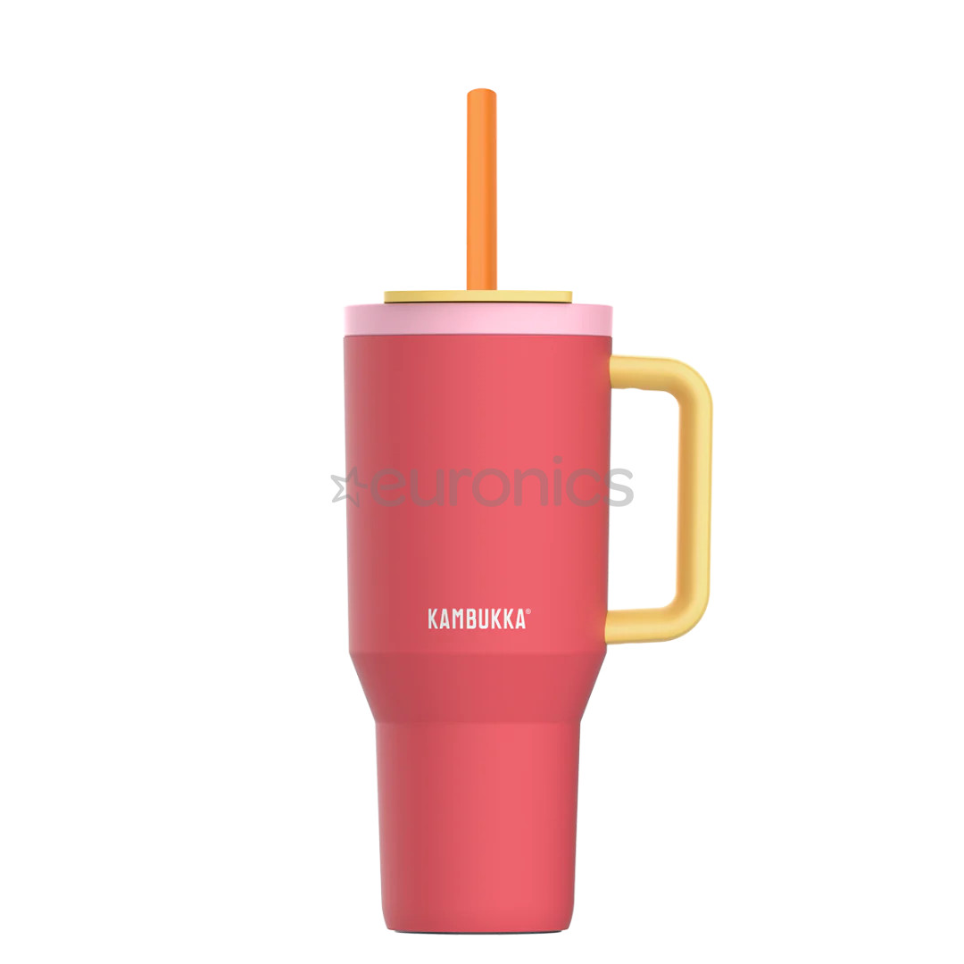 Kambukka Rio Tumbler, 950 ml, Pink Papaya, punane/kollane - Termokruus