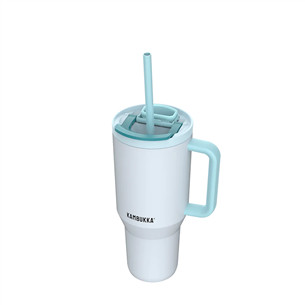 Kambukka Rio Tumbler, 950 ml, Frosty Coconut, valge/sinine - Termokruus