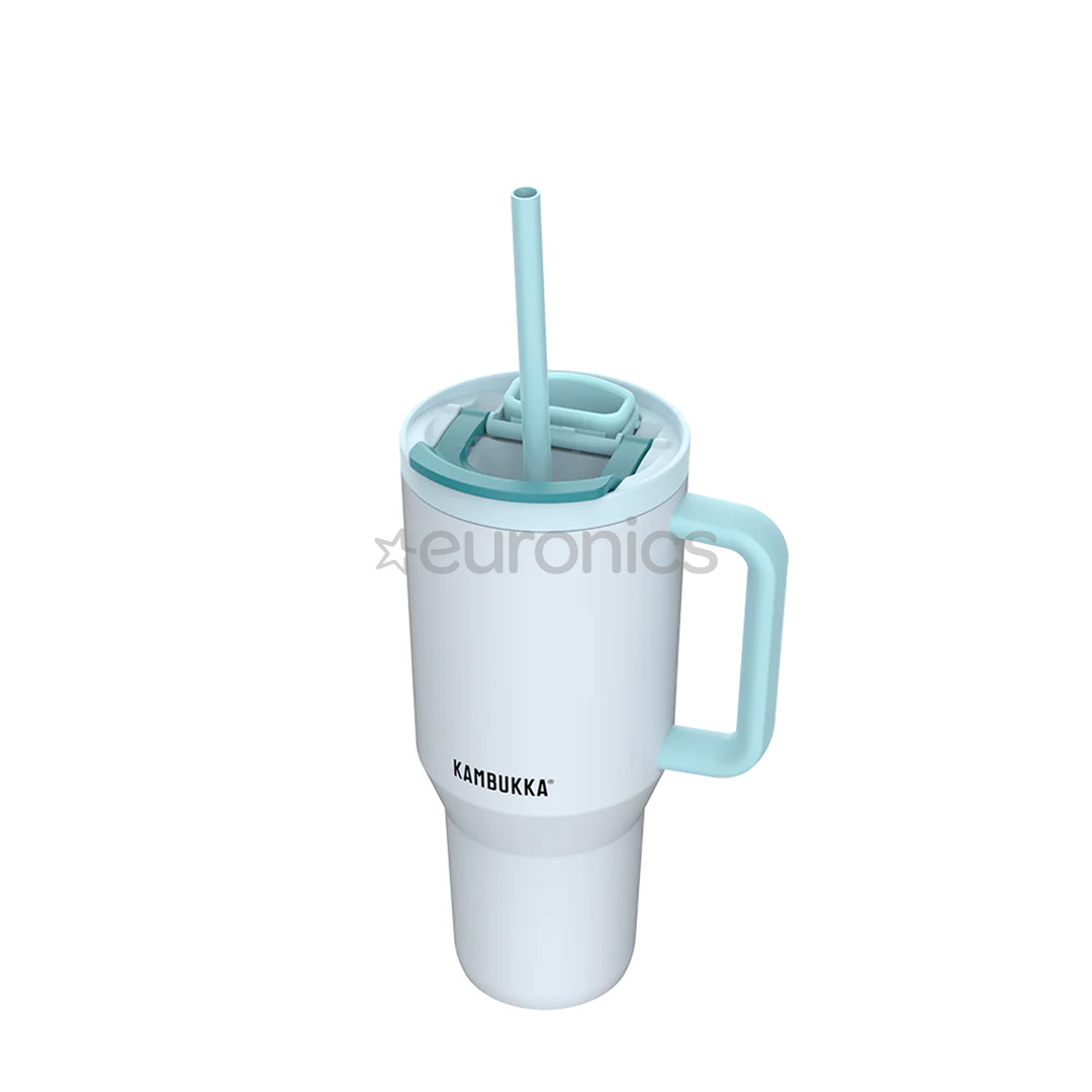 Kambukka Rio Tumbler, 950 ml, Frosty Coconut, valge/sinine - Termokruus
