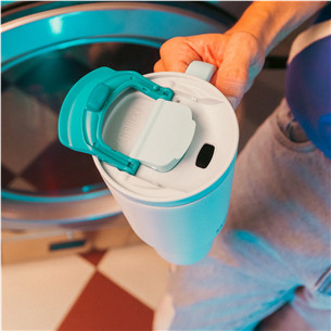 Kambukka Rio Tumbler, 950 ml, Frosty Coconut, valge/sinine - Termokruus