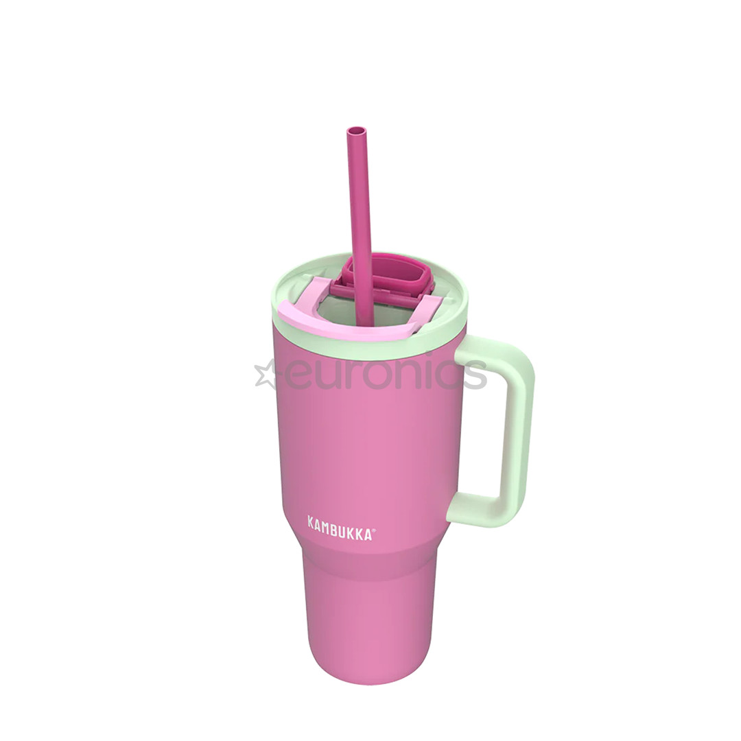 Kambukka Rio Tumbler, 950 мл, Bubblegum Mint, розовый - Термокружка