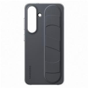 Samsung Standing Grip Case, Galaxy S25, must - Ümbris