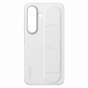 Samsung Standing Grip Case, Galaxy S25, белый - Чехол