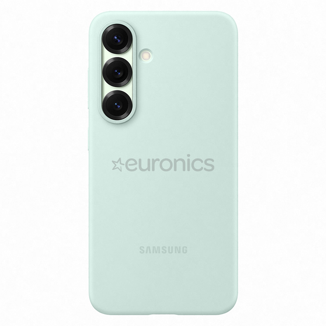 Samsung Silicone Case, Galaxy S25, mint - Case