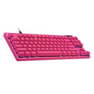 Logitech Pro X TKL Rapid, US, розовый - Клавиатура
