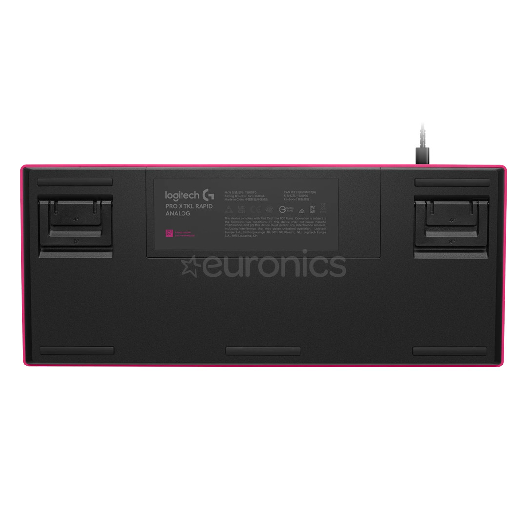 Logitech Pro X TKL Rapid, US, розовый - Клавиатура