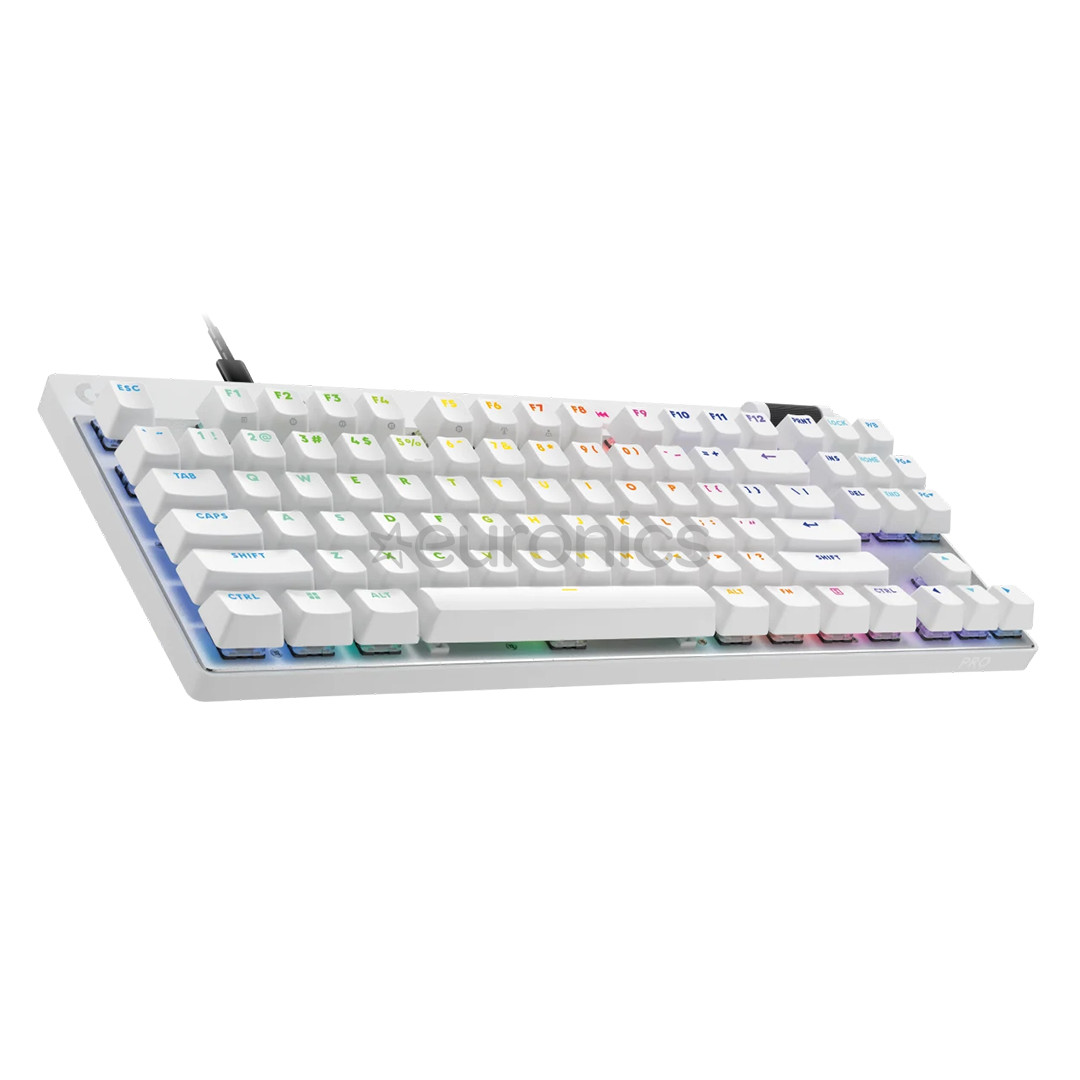 Logitech Pro X TKL Rapid, SWE, valge - Klaviatuur