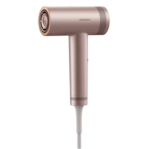 Philips Hair Dryer 8000 Series, 1400 W, roosa kuldne - Föön