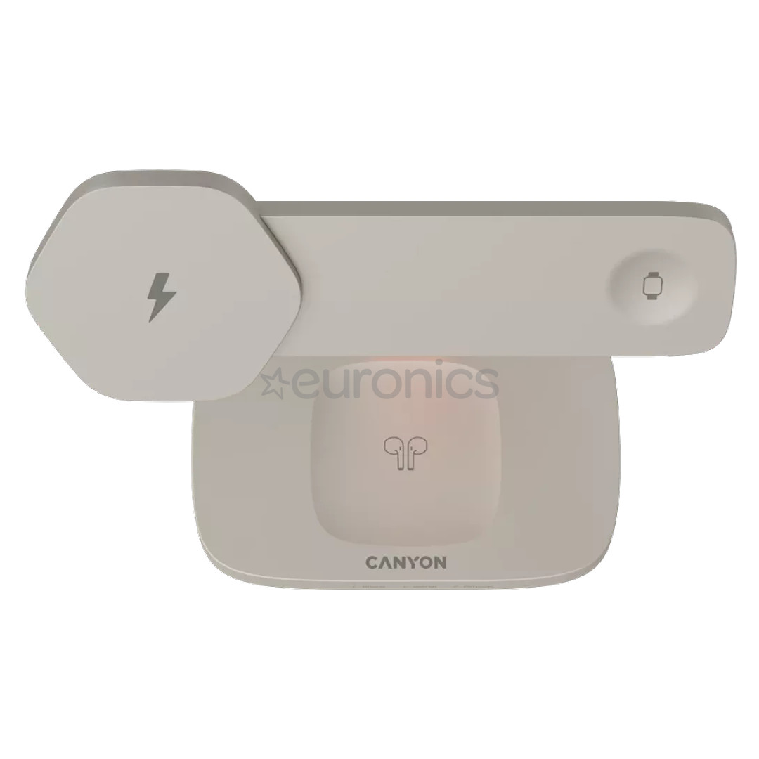 Canyon WCS-310, helehall/oranž - Juhtmevaba laadimisdokk
