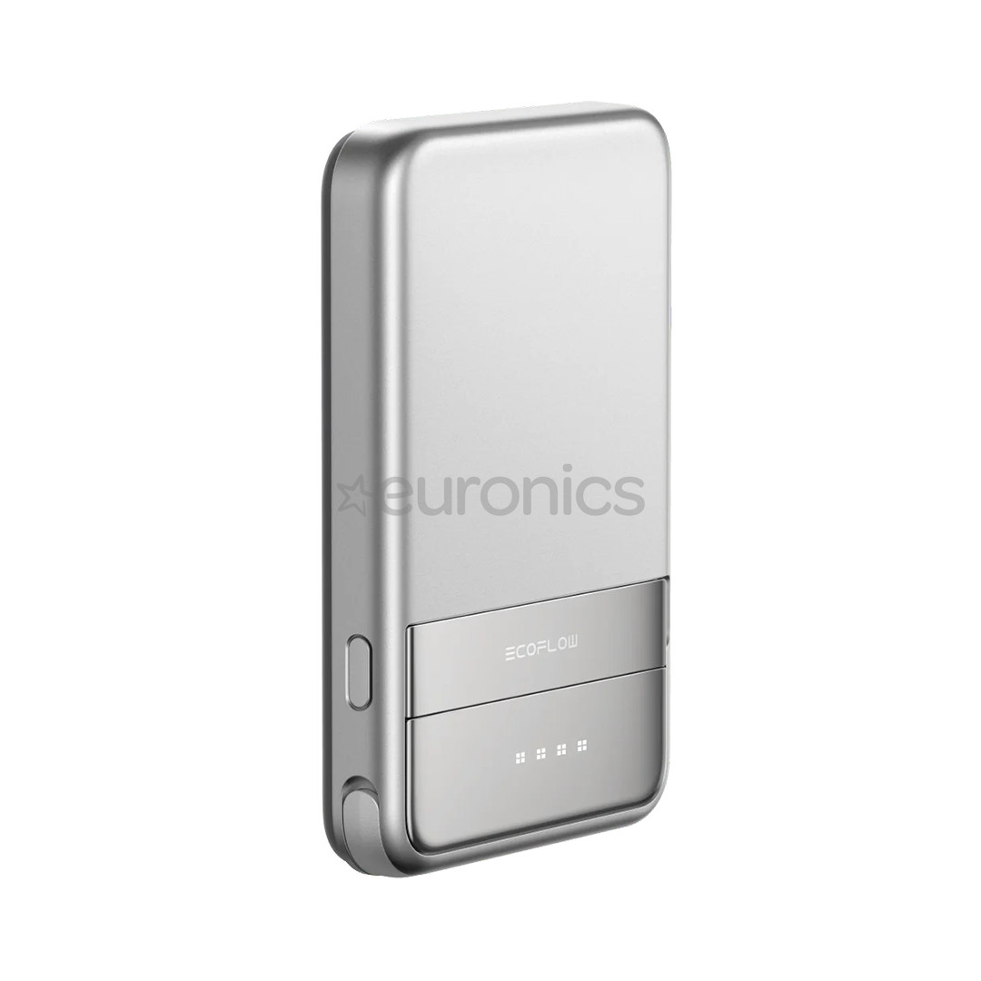 EcoFlow Rapid Magnetic Power Bank, 5000 mAh, silver - Power bank