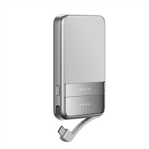 EcoFlow Rapid Magnetic Power Bank, 5000 mAh, silver - Power bank