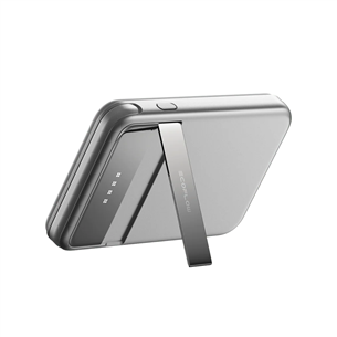 EcoFlow Rapid Magnetic Power Bank, 5000 мАч, серебристый - Внешний аккумулятор