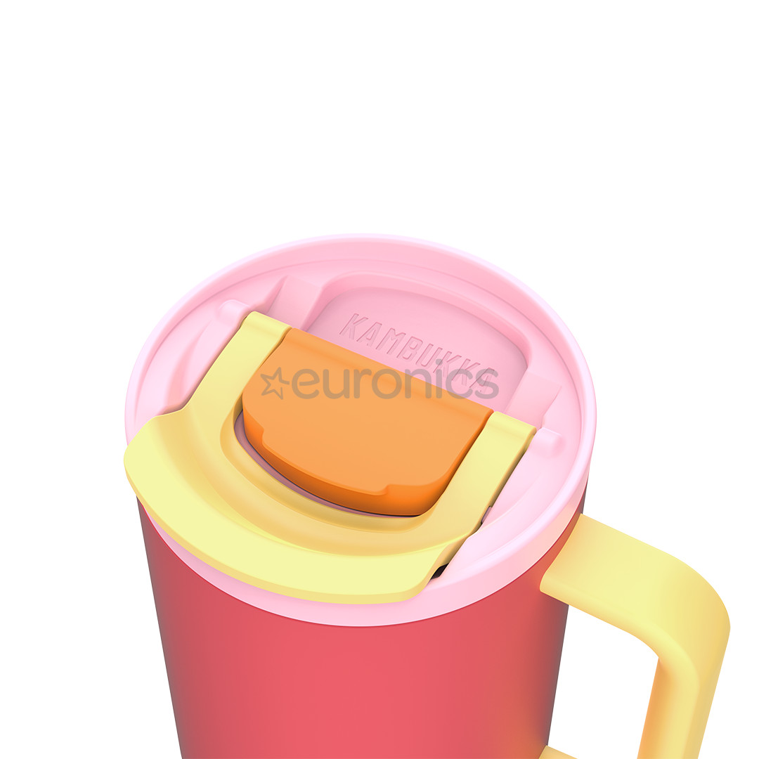 Kambukka Rio Tumbler, 950 ml, Pink Papaya, punane/kollane - Termokruus