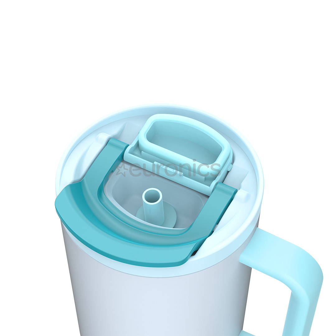 Kambukka Rio Tumbler, 950 ml, Frosty Coconut, valge/sinine - Termokruus