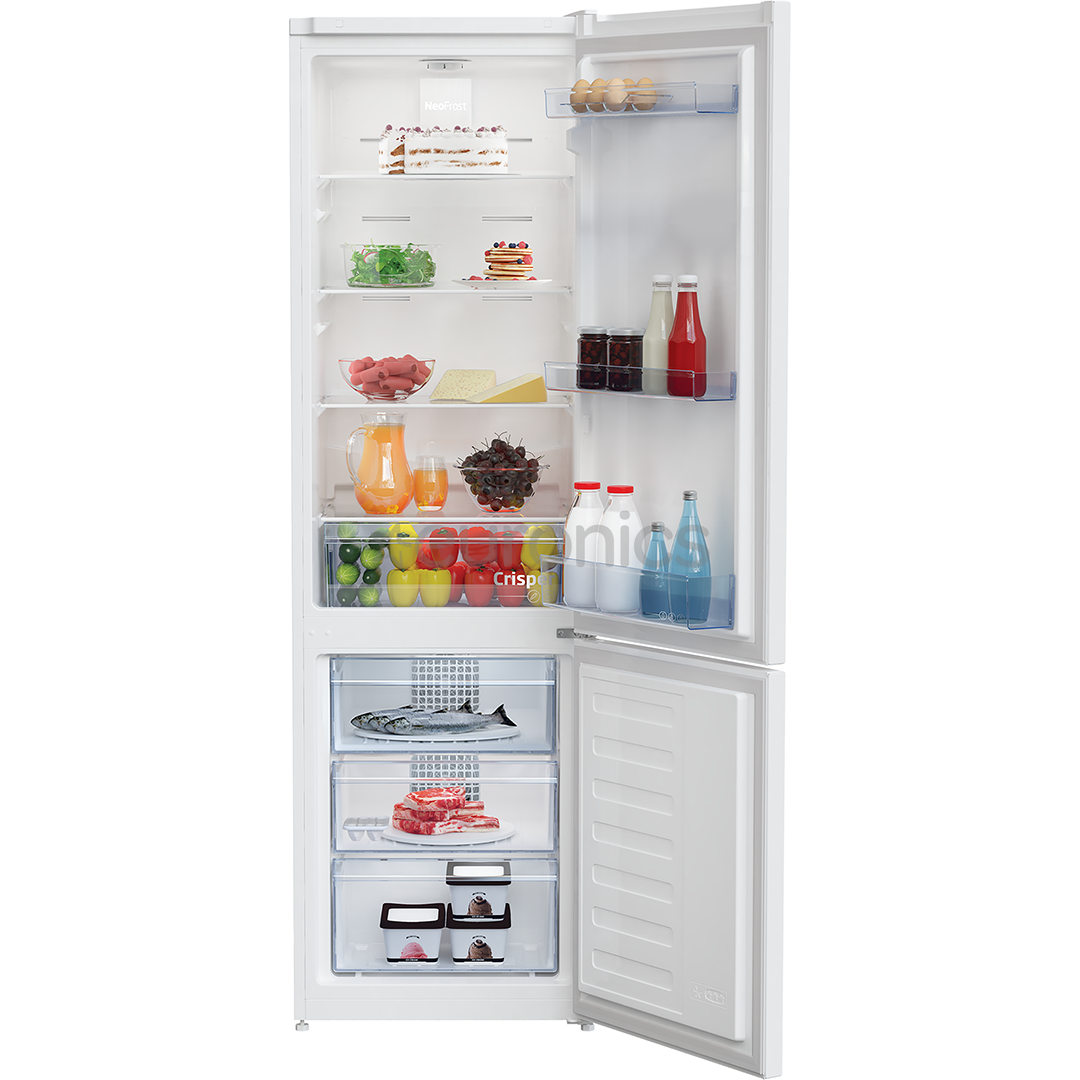 Beko, NoFrost, 266 л, высота 182 см, белый - Холодильник