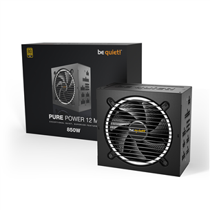 Be Quiet Pure Power 12 M, 850 Вт, 80+ Gold, черный - Блок питания