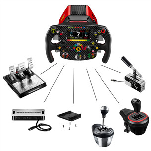 Thrustmaster T818 Ferrari SF1000, must - Simulaatori rool