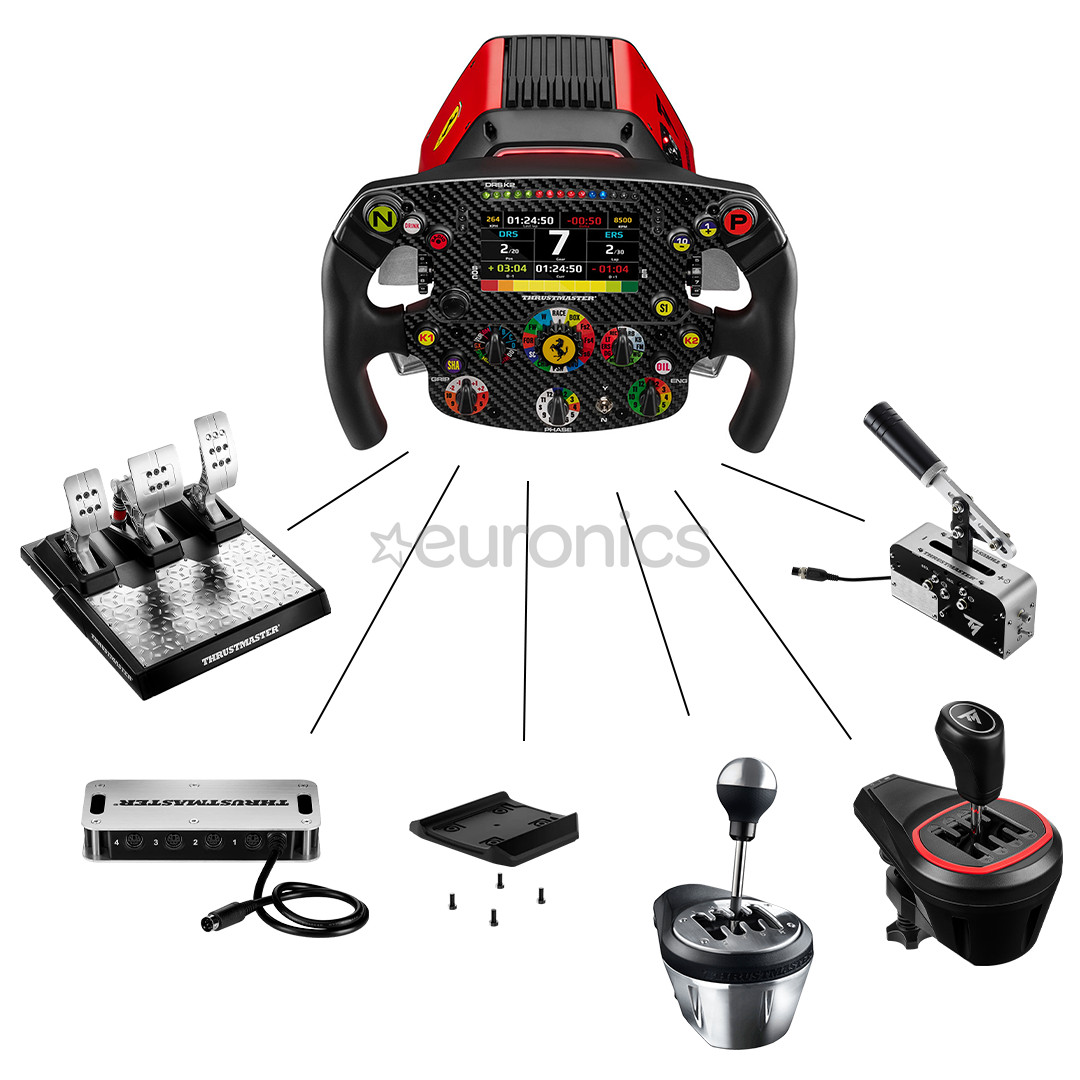 Thrustmaster T818 Ferrari SF1000, must - Simulaatori rool