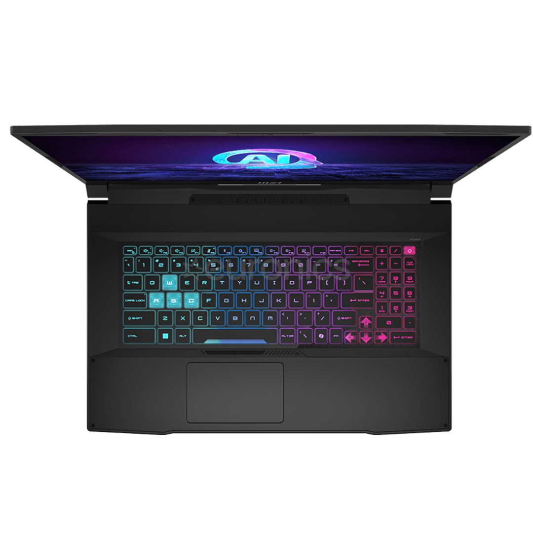 MSI Katana A17 AI B8VF, 17,3'', 144 Hz, Ryzen 7, 16 GB, 1 TB, RTX 4060, black - Notebook