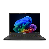 MSI Stealth A16 AI+ A3HVGG, 16'', QHD+, 240 Hz, Ryzen AI 9, 32 GB, 1 TB, RTX 4070, W11P, ENG, must - Sülearvuti