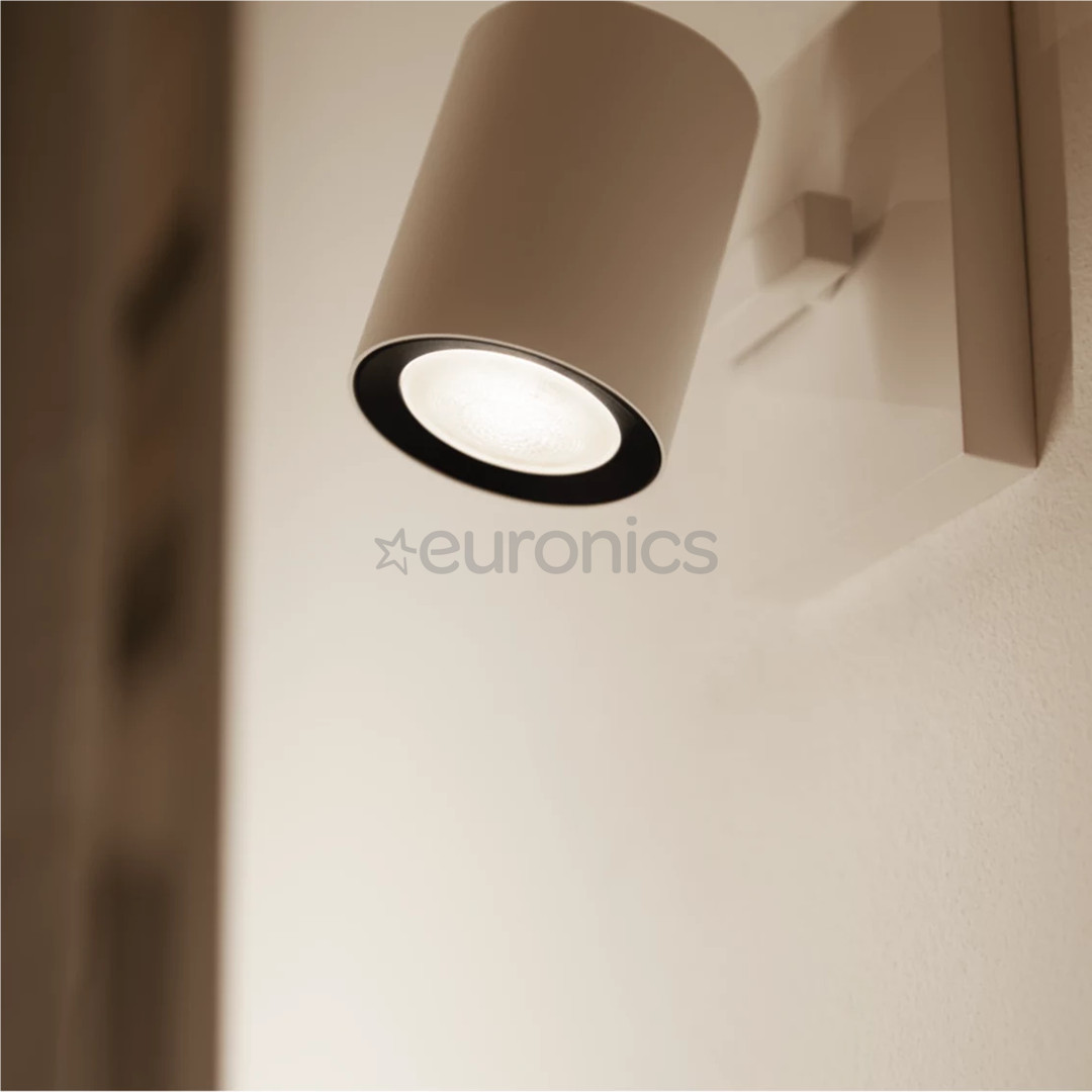 Philips Hue Smart Spotlight, soft-warm white, GU10, 2 pc - Smart light