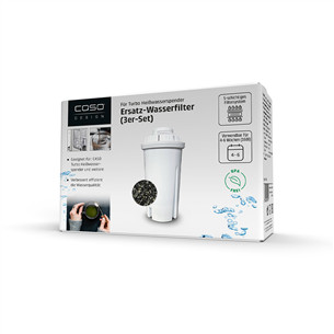 Caso, 3 tk - Filter kuuma vee automaadile